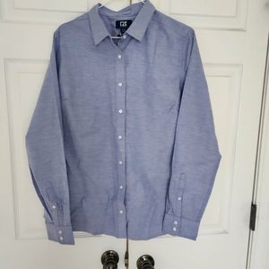 CUTTER & BUCK easy care, stretch womens dress shirt XL